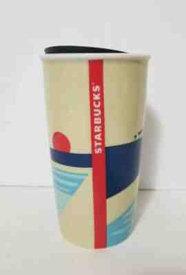 Starbucks California Limited Edition 12 oz Ceramic Travel Tumbler Mug with Lid - Sold on eBay Jan, 11th 2020 for $28.99