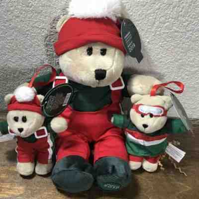 1 Large 2 Small Starbucks Bearista Bears Plush 2019 Christmas Limited Edition - Sold on eBay Jan, 11th 2020 for $20.00