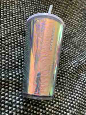 2019 Starbucks Holiday 16 Oz Iridescent Mermaid Tumbler Cold Cup Unicorn Rainbow - Sold on eBay Jan, 11th 2020 for $19.99