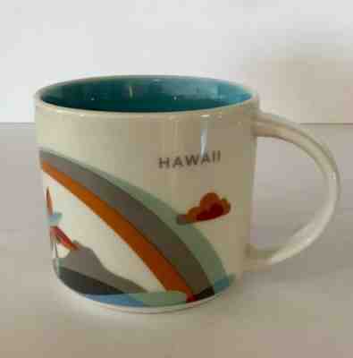Starbucks Hawaii 2015  You are Here Collectors Series Coffee Mug Excellent 14 oz - Sold on eBay Jan, 11th 2020 for $24.99