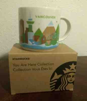 Starbucks Coffee Mug VANCOUVER, CANADA  You Are Here YAH NIB NWT - Sold on eBay Jan, 11th 2020 for $24.99