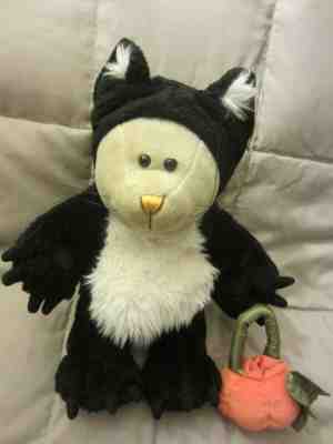 NEW Starbucks COFFEE BEARISTA BEAR BEAN BAG PLUSH HALLOWEEN BLACK CAT 2005 NWT - Sold on eBay Jan, 11th 2020 for $18.00