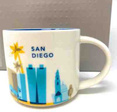 Starbucks SAN DIEGO Mug 2014 California 14 oz You Are Here Coffee Mug - Sold on eBay Jan, 11th 2020 for $22.00