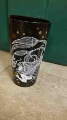 Starbucks Black Ceramic Tumbler Mug Mermaid Siren 12oz Christmas Holiday 2019 - Sold on eBay Jan, 11th 2020 for $34.00