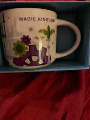 Disney Magic Kingdom You Are Here Tomorrowland Ceramic Coffee Mug Starbucks - Sold on eBay Jan, 11th 2020 for $16.99