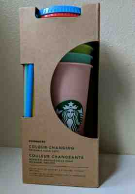 Starbucks Color Changing Reusable Cold Cup Summer Collection 5 Pack New - Sold on eBay Jan, 11th 2020 for $51.00