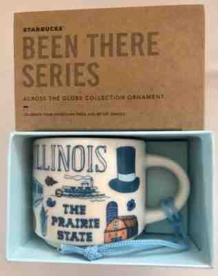 Starbucks 2oz ILLINOIS BEEN THERE mug Ornament Espresso Cup Mini Mug NIB w/SKU - Sold on eBay Jan, 11th 2020 for $16.95