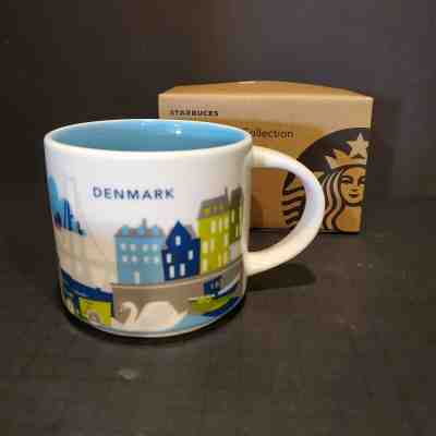 Starbucks DENMARK MUG You Are Here YAH new (personally purchased) w UPC green - Sold on eBay Jan, 11th 2020 for $49.99