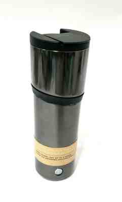 NEW Starbucks Black Silver Coffee Bottle Vacuum Insulated Tumbler 16oz  - Sold on eBay Jan, 11th 2020 for $19.80