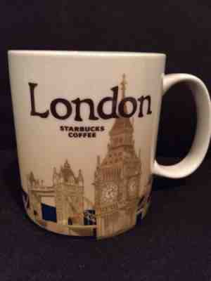 Starbucks London Global Icon Collector Series New 16oz Coffee Mug Cup - Sold on eBay Jan, 11th 2020 for $15.00