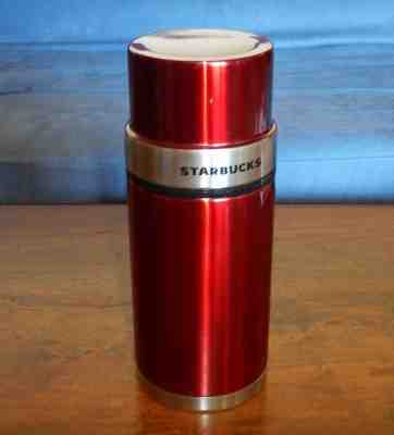 Starbucks Stainless Steel Thermo Container Thermos Christmas Red 2008 - Sold on eBay Jan, 11th 2020 for $24.99