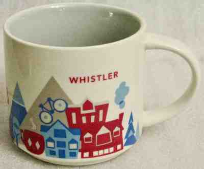 Starbucks WHISTLER 2015 You Are Here Collection Coffee Tea Mug Cup14 Oz. NEW - Sold on eBay Jan, 11th 2020 for $34.89