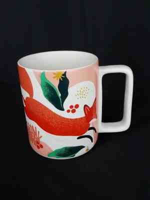 RARE 2019 Starbucks Holiday Red Fox Ceramic Mug **NEW FOR CHRISTMAS! 12 OZ - Sold on eBay Jan, 11th 2020 for $20.50