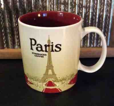 Starbucks Coffee Paris Mug Global Icon City 16oz Collectors Series Cup 2015 - Sold on eBay Jan, 11th 2020 for $40.00