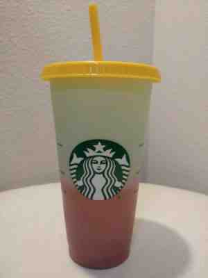 Starbucks Cold Color Changing Cup RARE Very Cool! - Sold on eBay Jan, 11th 2020 for $15.99