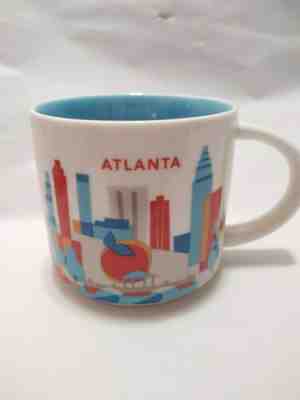 Starbucks City Coffee Mug Atlanta 14 Oz Mugs You Are Here Collection YAH 2015  - Sold on eBay Jan, 11th 2020 for $15.00