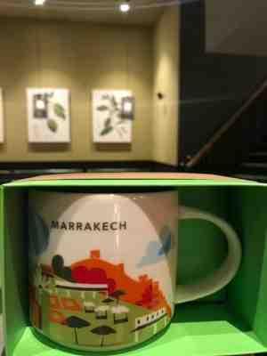Marrakech Starbucks Coffee 2013 You Are Here Collection Mug 14 Oz