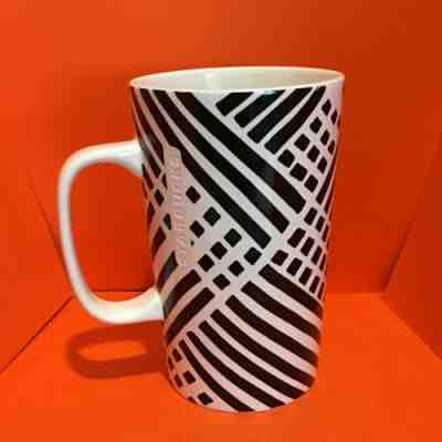 Starbucks Tall Black & White Zebra Stripe Print Mug Cup 16 oz 2014  - Sold on eBay Jan, 13th 2020 for $19.99