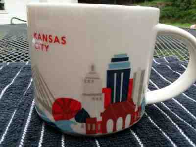 Starbucks "You Are Here" Collection Coffee Mug - Kansas City - Sold on eBay Jan, 13th 2020 for $21.95