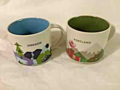 2015/2016 Starbucks Oregon/portland "you are here" coffee mugs - Sold on eBay Jan, 13th 2020 for $15.50