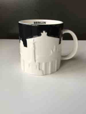 Starbucks mug 2012 Black And White Berlin Raises Relief 16 Oz City Collector Euc - Sold on eBay Jan, 13th 2020 for $26.99
