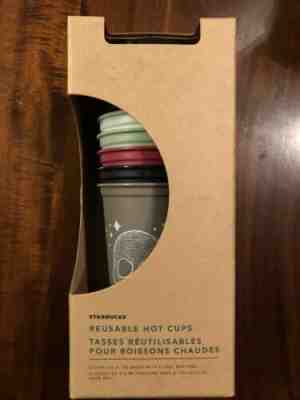 Starbucks New Limited Edition Rare Hot Cups Halloween Pk Of 6 Reusable - Sold on eBay Jan, 13th 2020 for $29.99