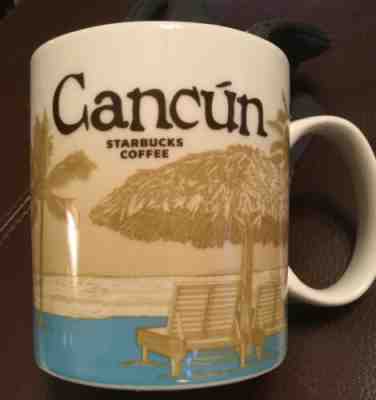 STARBUCKS City Mug "Collector Series" / CANCUN / RETIRED - NEW - Sold on eBay Jan, 13th 2020 for $29.99