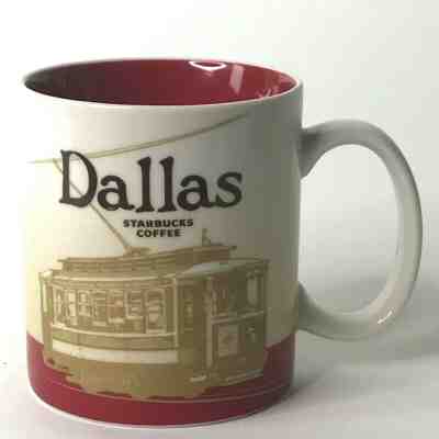 Starbucks City Collector Series 2009 Coffee Mug Tea Cup Dallas Texas ~ 16 oz NEW - Sold on eBay Jan, 13th 2020 for $17.81