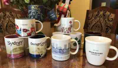 NWOB STARBUCKS SYDNEY GLOBEL IDOL CITY COLLECTOR SERIES 16 OZ COFFEE MUG CUP - Sold on eBay Jan, 13th 2020 for $20.00