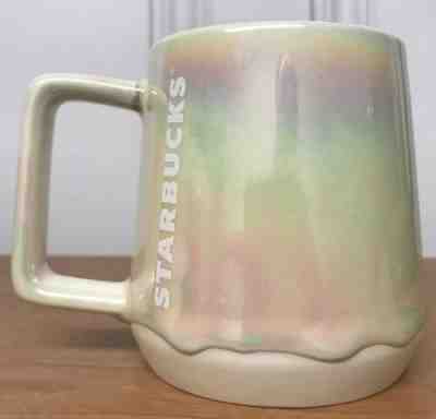 Starbucks 2019 Holiday Mug Ceramic Iridescent Drip Cup Rainbow Christmas - NEW! - Sold on eBay Jan, 13th 2020 for $29.99
