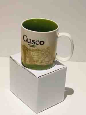 NEW Starbucks Cusco Peru MUG Global Icon Collector Series City Coffee Mug 16 OZ  - Sold on eBay Jan, 13th 2020 for $54.99