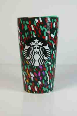 Starbucks Holiday 2019 Confetti Christmas Ceramic Tumbler - Sold on eBay Jan, 13th 2020 for $18.99