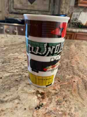 STARBUCKS ILLINOIS 12 Oz Ceramic Tumbler Mug Coffee Cup State Collection NEW - Sold on eBay Jan, 13th 2020 for $35.00