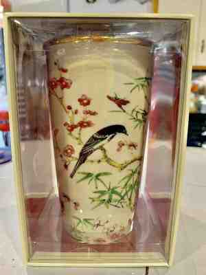 Starbucks Asia 2016 Double Wall Ceramic Tumbler by Vivienne Tam NEW NIB + BAG - Sold on eBay Jan, 13th 2020 for $40.00
