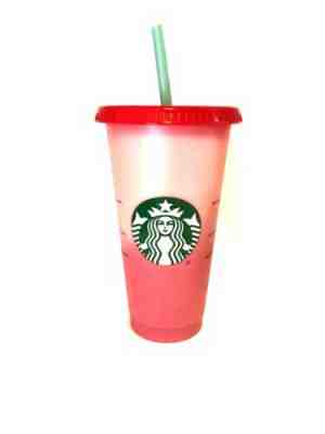 NEW Starbucks Reusable Cup Venti Tumbler COLOR CHANGING 2019 24oz  *EXACT ONE^* - Sold on eBay Jan, 13th 2020 for $26.99