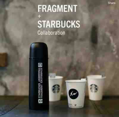 NEW Starbucks x Fragment Design Hiroshi Fujiwara stainless bottle tumbler & cup 