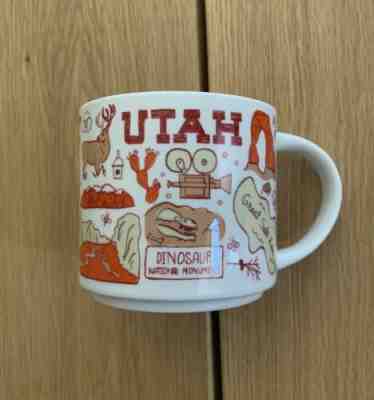 Starbucks UTAH You Are Here 2018 Ltd BEEN THERE Ceramic Coffee Cup 14 oz Mug - Sold on eBay Jan, 13th 2020 for $19.50