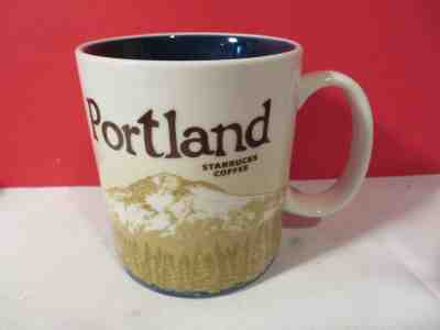 Starbucks Coffee Collection Series Portland Mug Oregon 16oz free Shipping - Sold on eBay Jan, 13th 2020 for $19.95