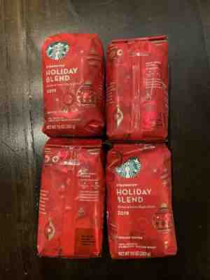 Starbucks HOLIDAY BLEND 2019 Lot Of 4  - Sold on eBay Jan, 13th 2020 for $24.95