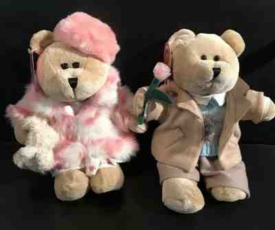 Starbucks Valentines Day Barista Bears Lot of 2 w/ Tags 2006 - Sold on eBay Jan, 13th 2020 for $18.99