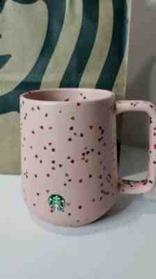Starbucks Valentines Mug Pink With Hearts 2020 - Sold on eBay Jan, 13th 2020 for $29.99