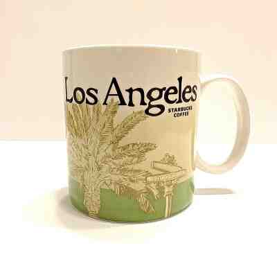 RARE Starbucks Coffee Mug 2009 LOS ANGELES Global City Icon Collector Series - Sold on eBay Jan, 13th 2020 for $16.00