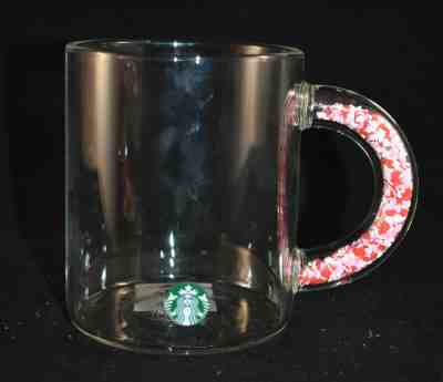 2020 Starbucks Confetti Hearts Handle Glass Mug Valentines Cup New - Sold on eBay Jan, 13th 2020 for $30.00