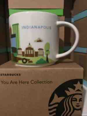 Starbucks Indianapolis you Are Here Coffee Mug Cup 14 Oz NEW YAH - Sold on eBay Jan, 13th 2020 for $26.99