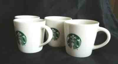 STARBUCKS 3 OUNCE CUP SHOT TASTER MUG SET OF 4 - Sold on eBay Jan, 13th 2020 for $33.00