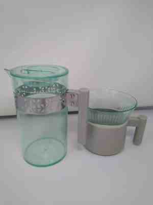 starbucks 32 oz acrlic tea coffee pitcher 2013 & pour over filter attached - Sold on eBay Jan, 13th 2020 for $30.00