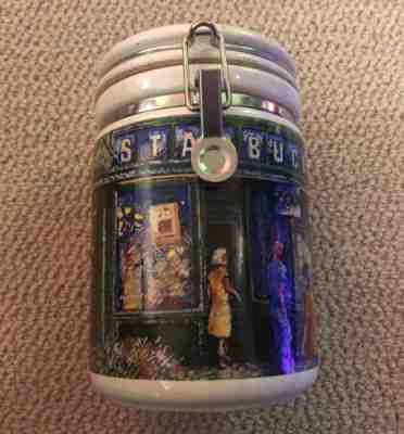 RARE Vintage Starbucks Coffee Canister - Pike Place Farmer's Market First Store - Sold on eBay Jan, 13th 2020 for $19.00