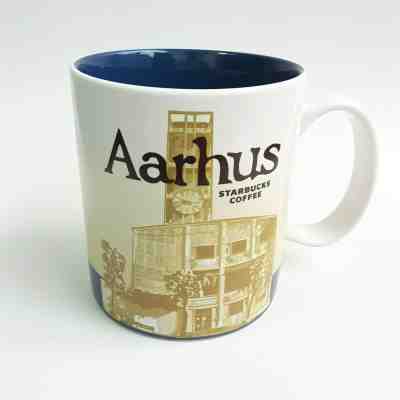 Original Starbucks City Mug 16 oz Global icon city AARHUS, DENMARK Series 2017 - Sold on eBay Jan, 13th 2020 for $22.95