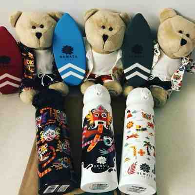 Starbucks bearista bear Indonesia Bali DEWATA RESERVE (lots of 3 dolls) - Sold on eBay Jan, 13th 2020 for $92.00