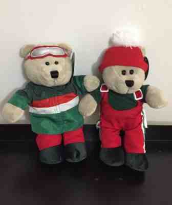 2 Starbucks Bearista Large Bears Boy&Girl Plush 2019 Christmas Limited Edition - Sold on eBay Jan, 13th 2020 for $21.99